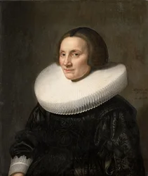 Porträt von Caecilia van Beresteyn (1589-1661)