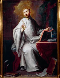 Darstellung des heiligen Bernhard von Clairvaux