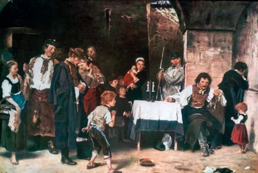 Die Verurteiltenzelle, ca. 1864-1900