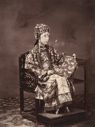 Mandarinenfrau, 1860-1863