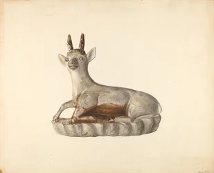 Hirschfigur, ca. 1938