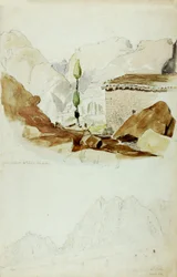 Kloster des Elias, Berg Sinai, 1844