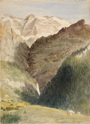 Gletscher und Wasserfälle