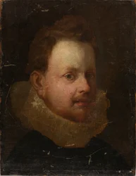 Kopf eines Gentlemans nach van Dyck