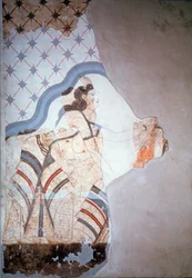 Weibliche Figur (Fresko)