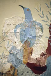 Minoische Kunst. Detail des 