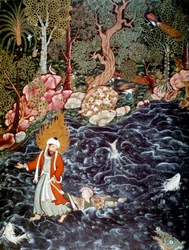 Der Prophet Elija rettet Prinz Nur ad-Dahr, 1562-1577