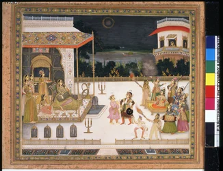 Königin Udham Bai unterhalten