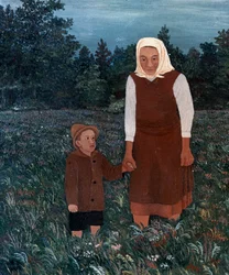 Frau aus Podravina