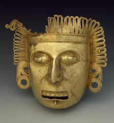 Pektorale Maske, Spätpostklassische Periode, ca. 1350-1521