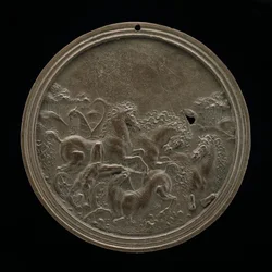 Der Tod des Hippolytus oder Der Sturz des Phaeton, spätes 15. - frühes 16. Jahrhundert