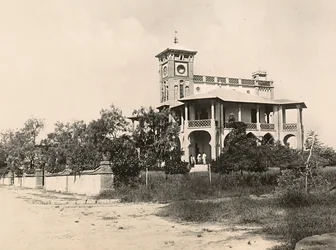 Die Polizeistation von Cheren, 09/05/1936