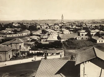 „Ein Imperium aufbauen“ im faschistischen Zeitalter: Blick auf Asmara, 09.05.1936