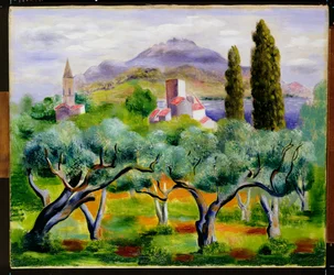 Landschaft, um 1920