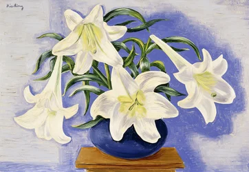Vase mit Lilien
