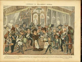 Illustration von Moloch (1849-1909) in Le Rire