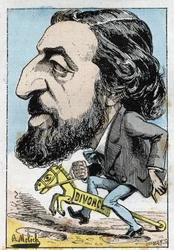 Porträt von Alfred Naquet (1834-1916), französischer Politiker