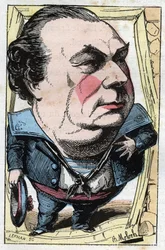 Porträt von Francois Dumaine (1831-1893), französischer Komödiant