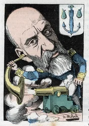 Porträt von François Ferdinand Philippe, Prinz von Joinville (1818-1900)