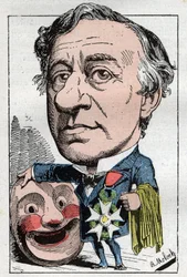 Porträt von Francois Jules Edmond Got (1822 - 1901) französischer Schauspieler