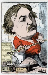 Porträt von Gustave Doré, Zeichner und Graveur 1832-1883 in 