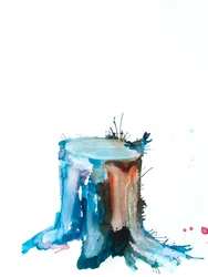 Blaue Triebe