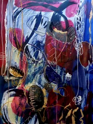 Bunte Abstrakte Expression