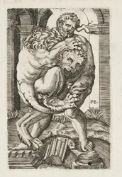 Herkules und der nemeische Löwe