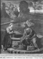 Christus und die Samariterin am Brunnen