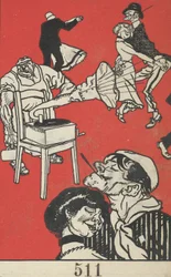 Tänzer Apachentänze!, 1911