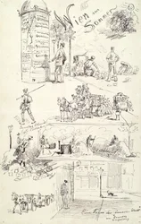 Wiener Typen 1885 (Wien im Sommer)