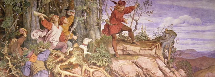 Die Legende von der Gründung der Wartburg: Wartberg, du sollst mir eine Burg sein