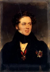Porträt von Graf Alexey Alexeyevich Perovsky 1787-1837, Schriftsteller Antony Pogorelsky, 1827
