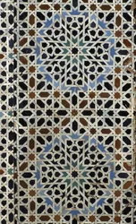 Bou Inania Madrasa, Zellij-Fliesenarbeit, 14. Jahrhundert