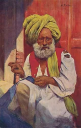 Ein Schneider, um 1920er