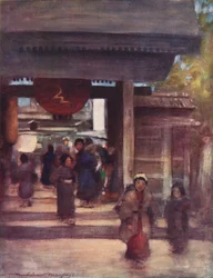 Der Weg zum Tempel, ca. 1887, 1901