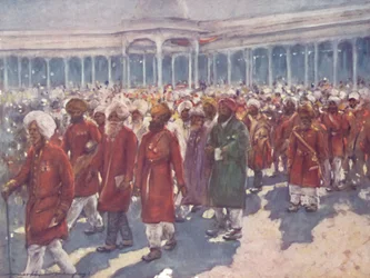 Veteranen des Aufstands am großen Tag, 1903