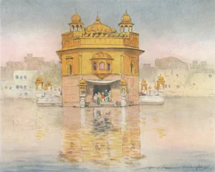 Der Goldene Tempel, Amritsar, 1905