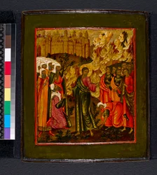 Ikone. Unidentifiziertes Evangeliumsthema
