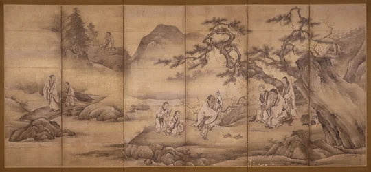 Szenen aus 24 Paragone der kindlichen Pietät