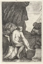 Bathseba erhält die Einladung von David