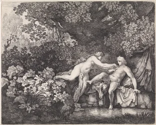 Salamacis und Hermaphroditus