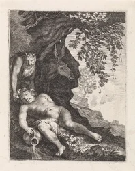 Schlafender Silenus