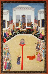 Die Gefangennahme von Sultan Bayazid der Türkei, Johnson Album I, Nr.2 nummeriert 9, ca. 1680