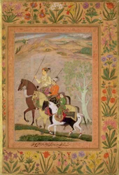 Drei Prinzen auf der Jagd, ca. 1635