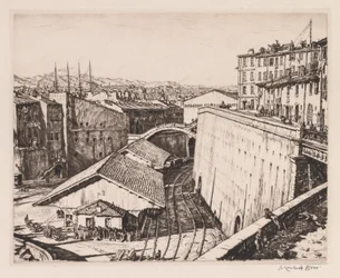Eisenbahnschuppen, Marseille