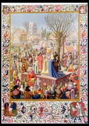 Die Anfänge des Weihnachtsspiels, Titelblatt der Illustrated London News