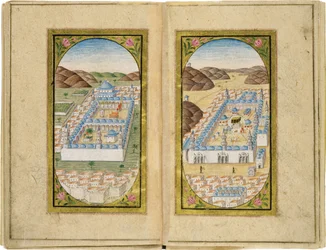 Al-Masjid al-Nabawi und Masjid al-Haram, 1783