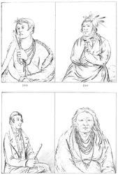 Potowatomies und Kaskasias, 1841