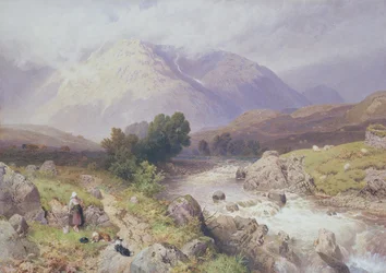 Hochlandszene bei Dalmally, Argyll